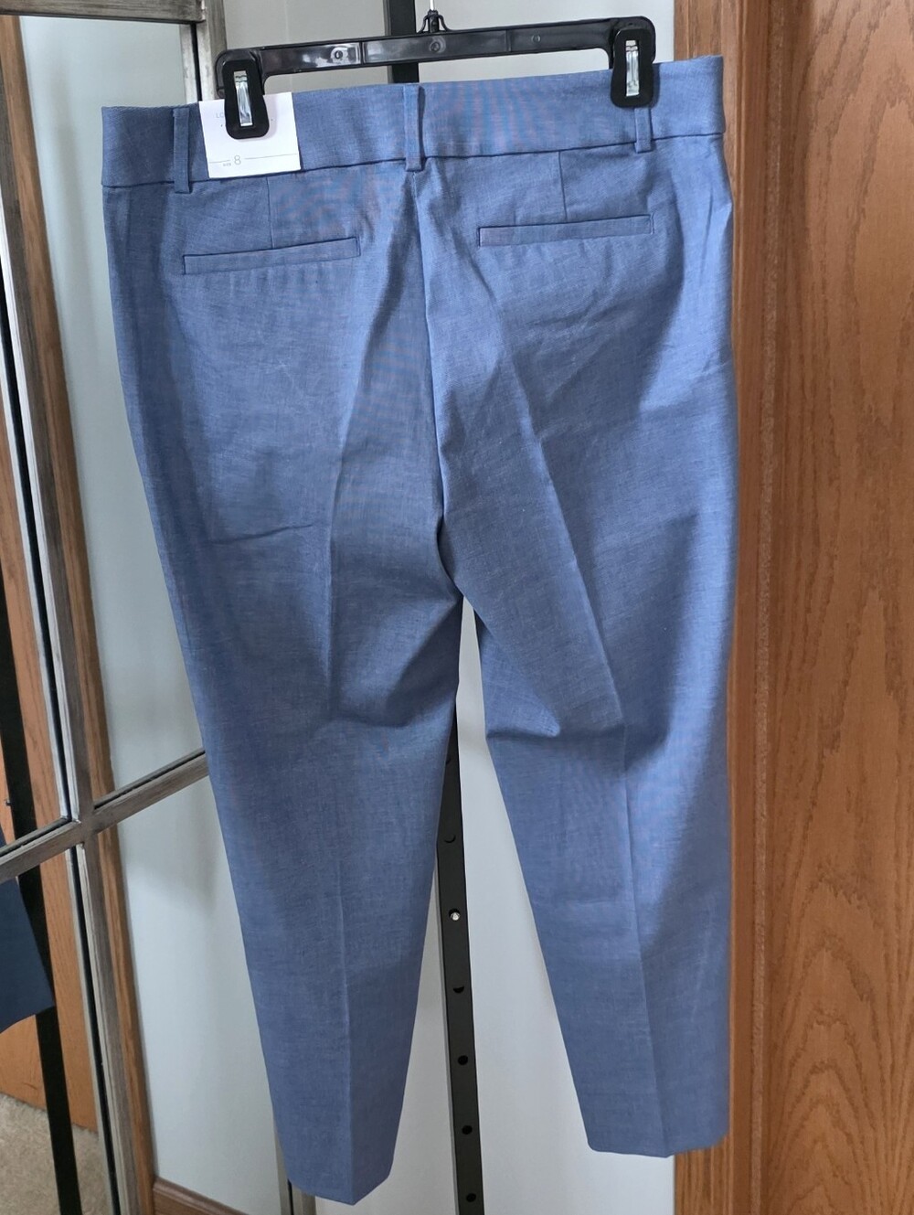 Loft The Riviera Pant Textured Cropped - Picture 3 of 11